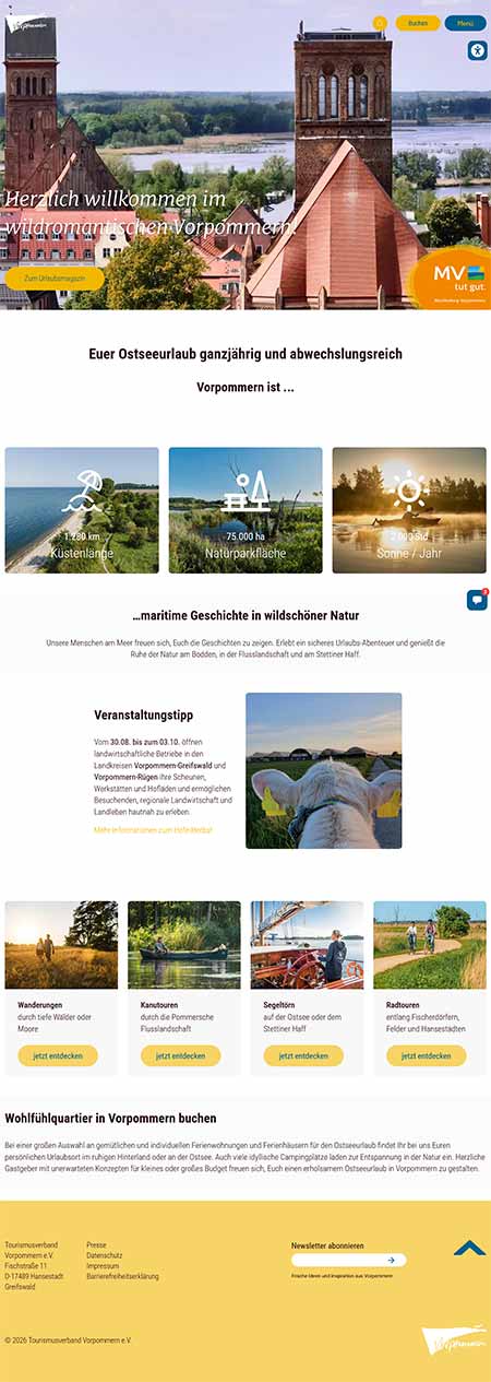 Tourismusverband Vorpommern e. V.